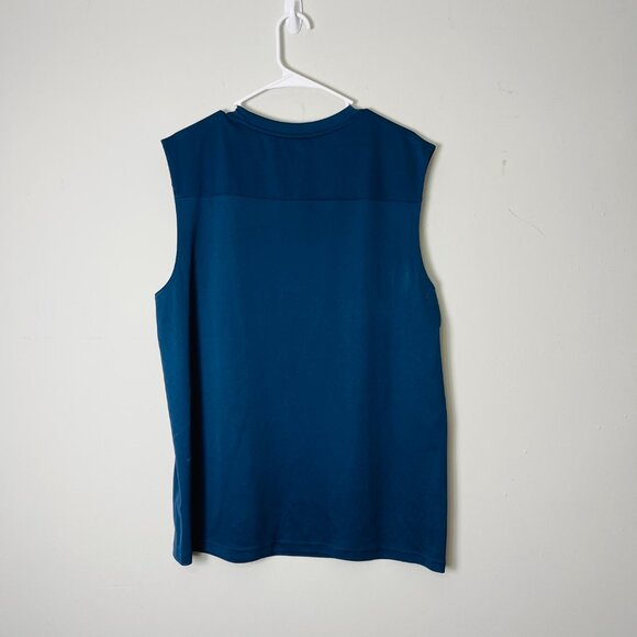 EVERLAST SPORT SLEEVELESS BLUE LARGE SHIRT - Picture 2 of 9